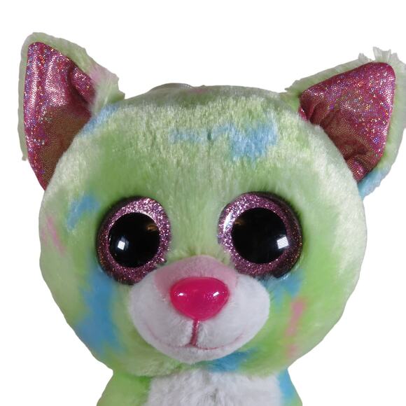 Scent-sationals Bubblegum Cat Plush Glitter Collectible Toy Stuffed Animal - Picture 2 of 16